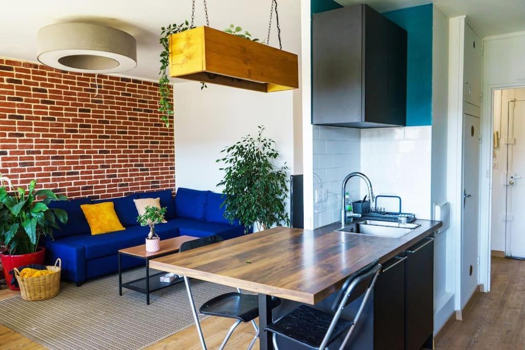 Grand Appartement 4 Pieces A 10Min Paris Vitry-sur-Seine Bagian luar foto